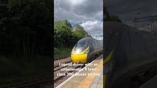 Class 390 passes bushey with unbelievable 9 tone from Birmingham new street to Euston