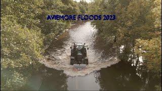 Floods Aviemore, Scotland 2023