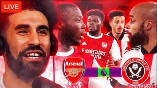 SHEFFIELD UNITED 0-3 ARSENAL | WATCHALONG | #90MoreLIVE