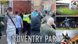 Coventry Football Club Street Party Ends In Bottles Thrown At Police & Windows Smashed #Streetnews