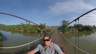 Thailand - Khao Lak - Über die Boonsoong Iron Bridge 360°