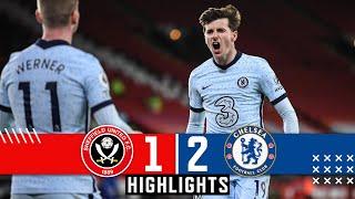 Sheffield United 1-2 Chelsea | Premier League Highlights | Mount & Jorginho goals, Rudiger Own Goal