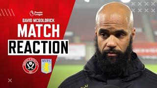 Match Reaction Interview | David McGoldrick | Sheffield United 1-0 Aston Villa