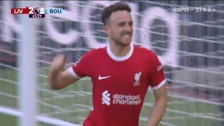 Diogo Jota Goal | Liverpool vs Bournemouth 3-1 Extended Highlights | Premier League