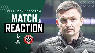 Paul Heckingbottom Interview | Match Reaction Interview | Spurs 4-0 Sheffield United