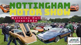 Nottingham Motor Show, Wollaton Hall, Car Show,  June 2024.