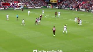 Dominic Solanke Goal, Bournemouth vs West Ham (1-1), All Goals Results-Extended Highlights.