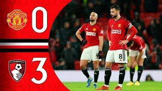 Manchester United vs Bournemouth 0-3 Highlights Goals | Premier League 2023-24