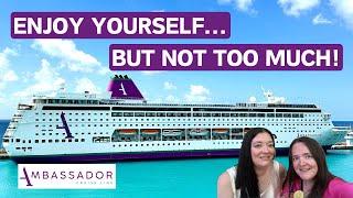 Ambassador Cruise Line - Ambition Day 4, Tender Problems in Guernsey and Too Much Noise?