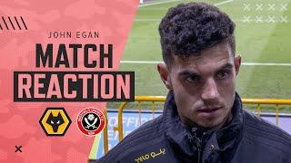 John Egan | Match Reaction Interview | Wolves 1-0 Sheffield United