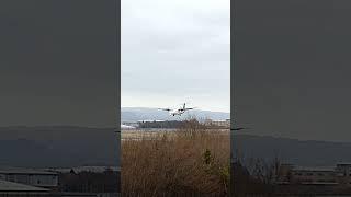 Aer Lingus Regional ATR 72-600 landing at Belfast City Runway 22