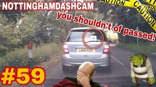 Nottingham dashcam clips 2024 #59 (bad driving/near misses/close calls/Road rage/observations)