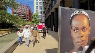 АНГЛИЯ — ЛОНДОН — СПОНТАННАЯ ПРОГУЛКА В РАЙОНЕ ВОКЗАЛОВ KING CROSS St  PANCRAS и COAL DROP YARD YARD