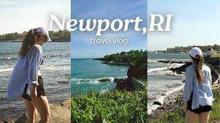 Road trip in Tesla | Newport Rhode Island VLOG #amwf #usa