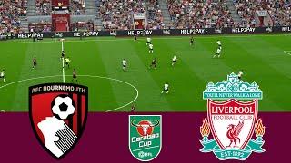 AFC Bournemouth vs Liverpool  - Video Game Simulation pes 2021