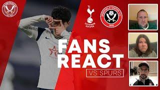 BLADES FANS REACT TO SPURS DEFEAT | Tottenham Hotspur 4-0 Sheffield United