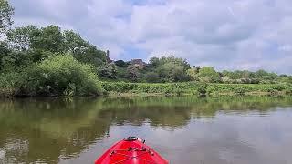 Experience nature and the countryside on the river severn steady paddling With many different views