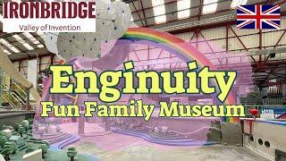 Enginuity - Crazy Kids History Museum, Industrial Revolution Fun! (Ironbridge Adventure Vlog 1/3)