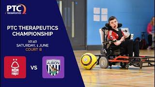 Nottingham Forest PFC vs WBA Dudley - PTC Therapeutics Championship Court B