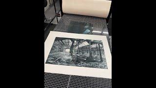 Short clips from Ironbridge Fine Arts, Gunning Arts Etching presses and Jenny Gunning