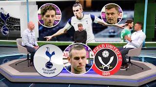 MOTD Tottenham vs Sheffield United 4-0 Gareth Bale Hat-Trick & Reaction Mourinho Very Happy