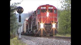 SWEET ALCO MUSIC! WNY&P 637 631 638, Chasing DFT-1 north. 6/01/2009