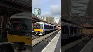 Birmingham Moor street Diesel Multiple unit 165007 awaiting to depart with its train to Marylebone