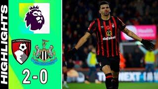 Bournemouth vs Newcastle 2-0 Highlights | Premier League 2023-24