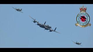 RAF BBMF Flypast at IronBridge WW2 Event - 27.05.23