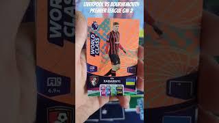 LIVERPOOL VS BOURNEMOUTH PANINI PREMIER LEAGUE ADRENALYN XL#panini #premierleague #liverpool #shorts