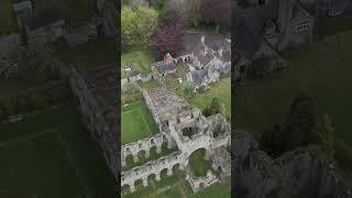 Buildwas Abbey near Ironbridge, Shropshire DJI mini3 Pro #drone #abbey #history #1000years