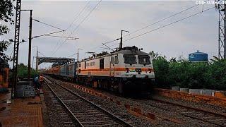 (Train Over The Bridge) Sealdah Rajdhani's Acceleration Began to Start From Here !!!