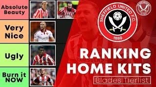 RANKING BLADES HOME KITS FROM BEST TO WORST | Sheffield United Tierlist