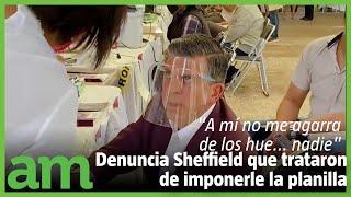 Ricardo Sheffield hace berrinche en registro de Morena