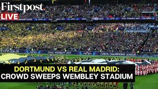 LIVE: Dortmund vs Real Madrid | Hundreds Gather at Wembley Stadium Ahead of Champions League final