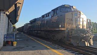 CSX C208 arriving in Newport News