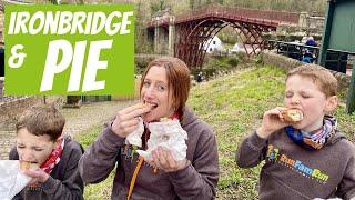 Ironbridge | Eley's Pie Review | VLOG | Stepping in dog poo! | Running around and having fun!