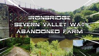 Ironbridge, severn valley way, abandonded farm