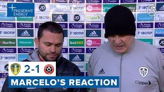 “We should have scored more than we did” | Marcelo Bielsa | Leeds United 2-1 Sheffield United