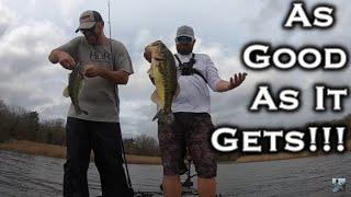 Winter Prespawn Bass Fishing In East Texas Just Doesn't Get Any Better Than This!!!