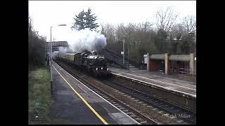 The Bristolian with 5029 Nunney Castle - 20th March 2004