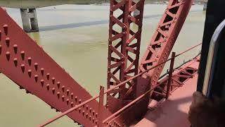 The train is crossing the Voyrab Meghna Bridge #ভৈরব মেঘনা সেতু পারাপার ট্রেন #viralvideo