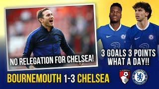 BOURNEMOUTH 1-3 CHELSEA | OFFICIALLY SAVED FROM RELEGATION! ???? | WE WON A GAME OF FOOTBALL! ????