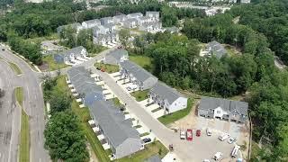 IronBridge Townhomes - Community Aerial 2023