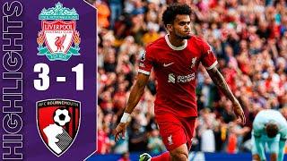 Liverpool vs Bournemouth 3-1 Highlights | Premier League - 2023/2024