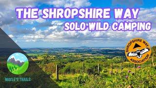 The Shropshire Way | Stages 6-8 | Solo Wild Camping | 4K