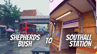 BEST Cycling Routes LONDON - Shepherds Bush To Southall Station