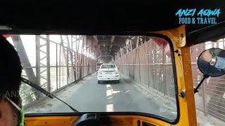 Loha pul Dilli: Old Iron Bridge Dehli: Auto Rickshaw Ride on 150 Saal Purana Loha Pul Old Dehli