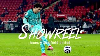 Showreel: Curtis Jones' brilliant midfield display against Sheffield United