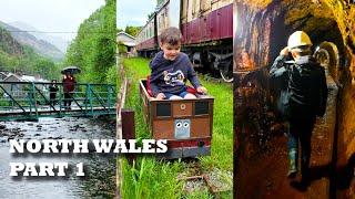 North Wales Adventure 2024 Part 1 (Sygun Copper Mine, Betws-y-Coed Train Ride)